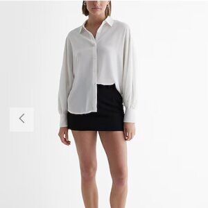 NWT! Express Dolman Long Sleeve Portofino Shirt Sz Small